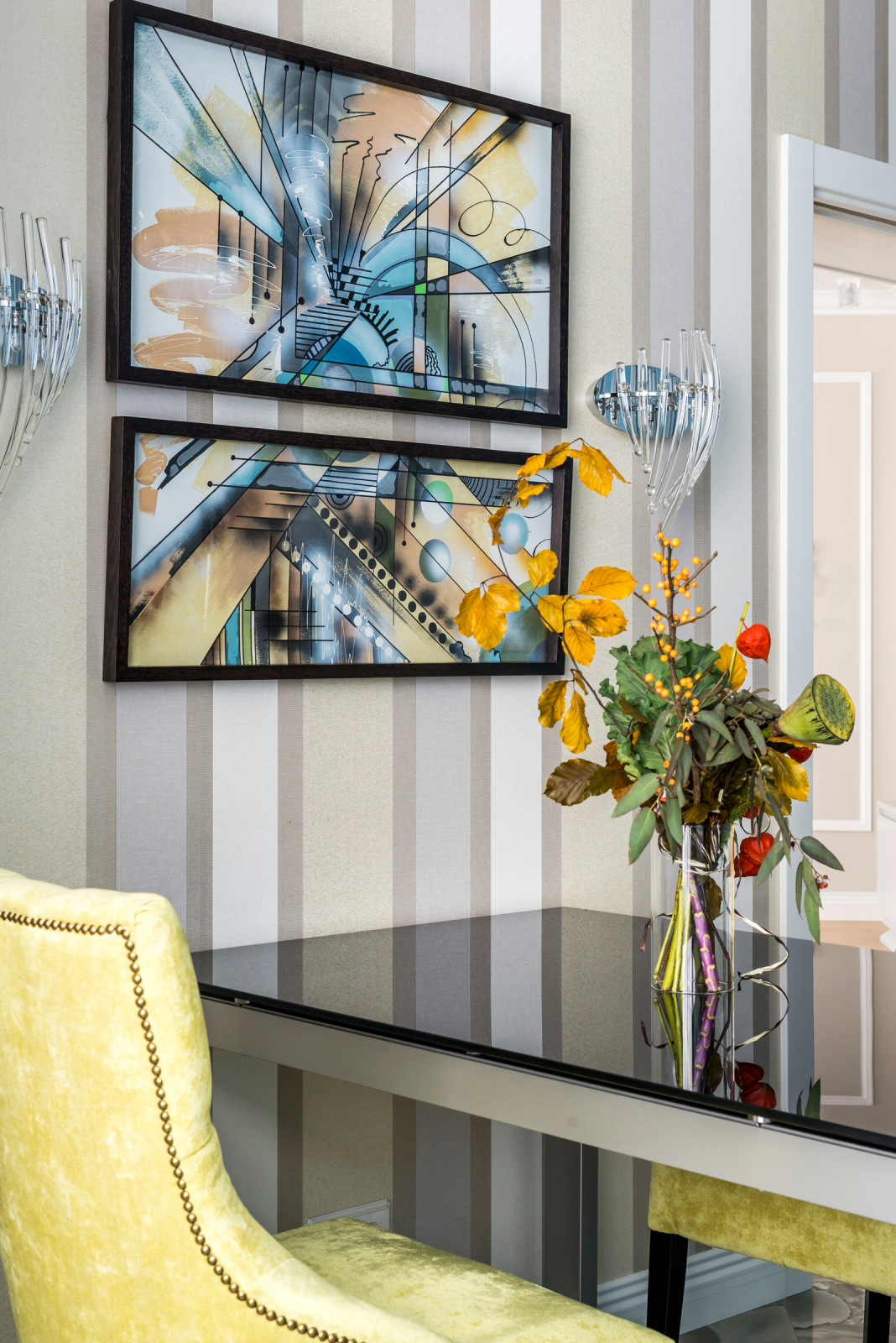 Интерьер квартиры в ЖК "Скай Форт"