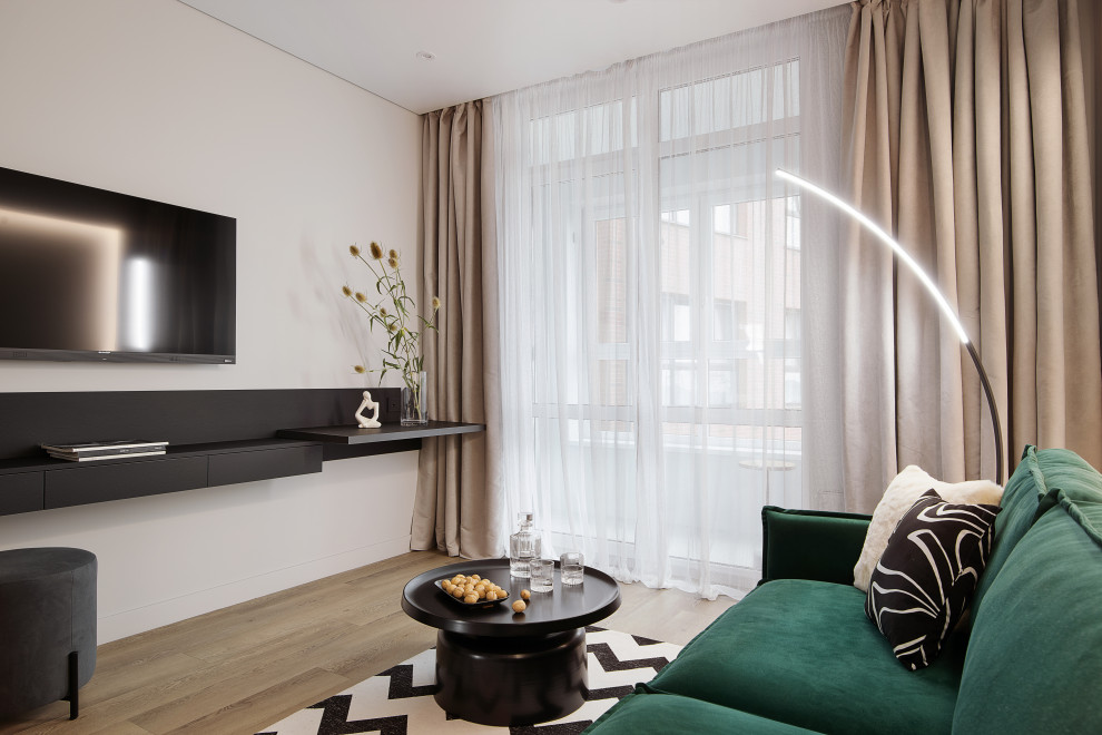 Реализованный дизайн-проекта квартиры под сдачу