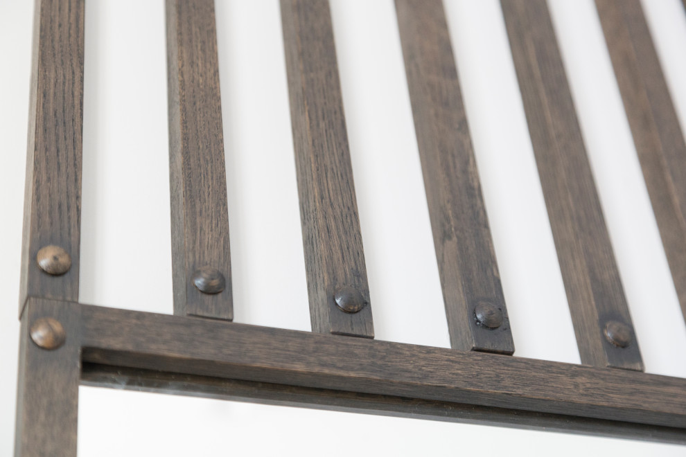 Винный стеллаж из дуба в масле