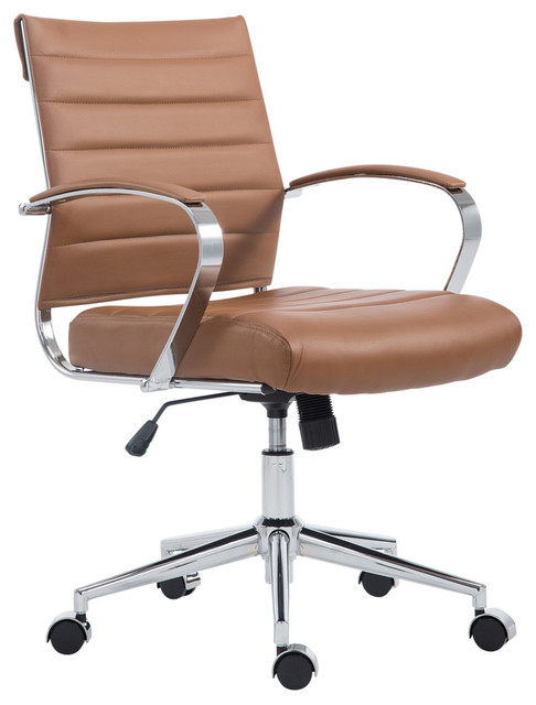 Poly And Bark Tremaine Office Chair Contemporary Chairs Poly And Bark Tremaine Office Chair Terracotta