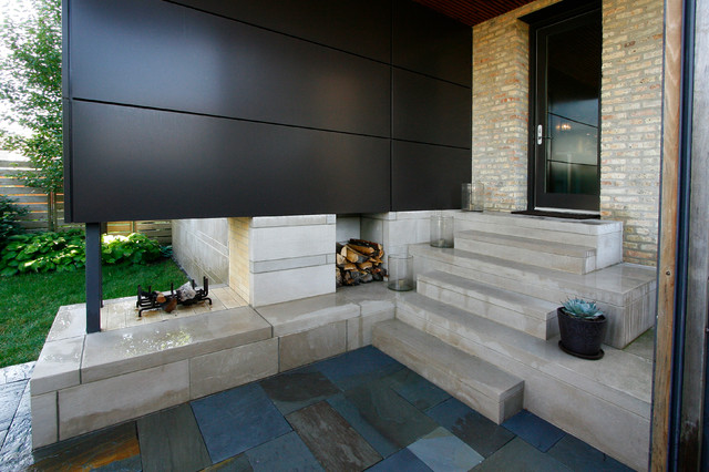 Roscoe Village Residence modern-veranda