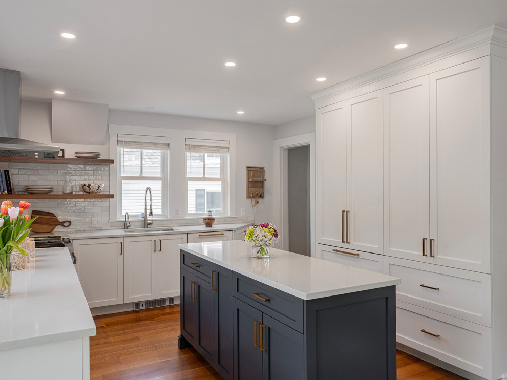 Kitchen - transitional kitchen idea in Boston