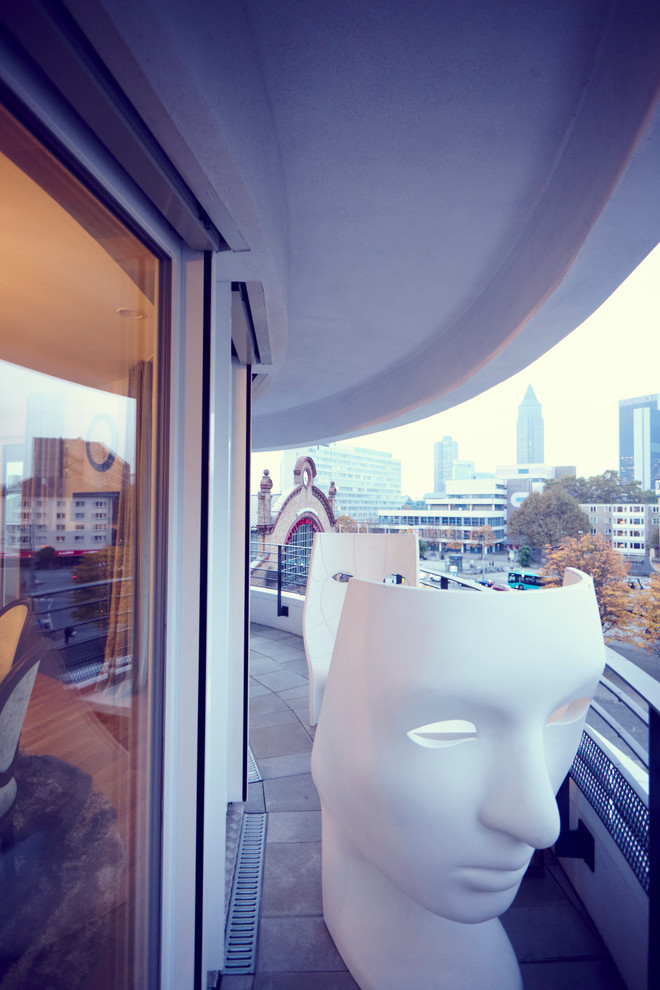 Moderner Balkon in Frankfurt am Main
