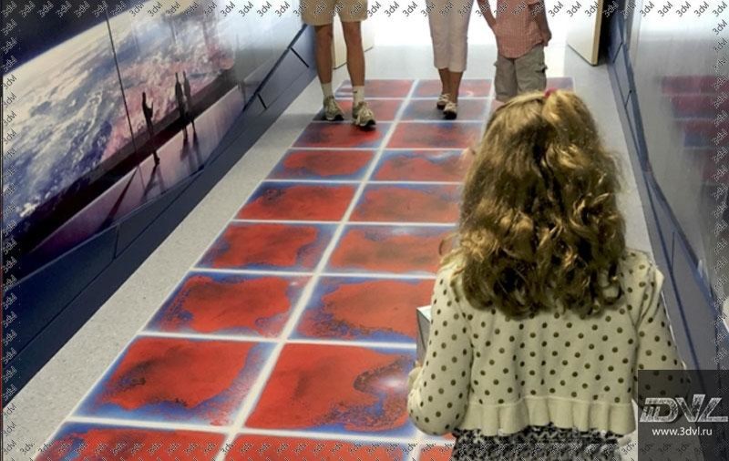 Живая плитка в начальной школе