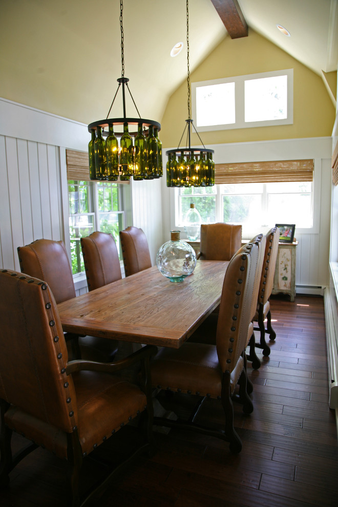 Inspiration for a traditional dining room in Milwaukee.