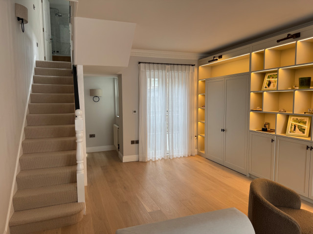 Warm Terraced House traditional-living-room
