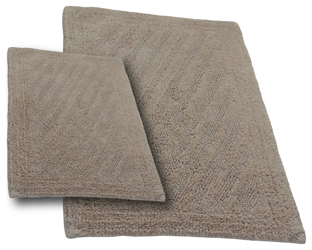 Castle Hill London Shooting Star Bath Rugs, Set of 2 Contemporary