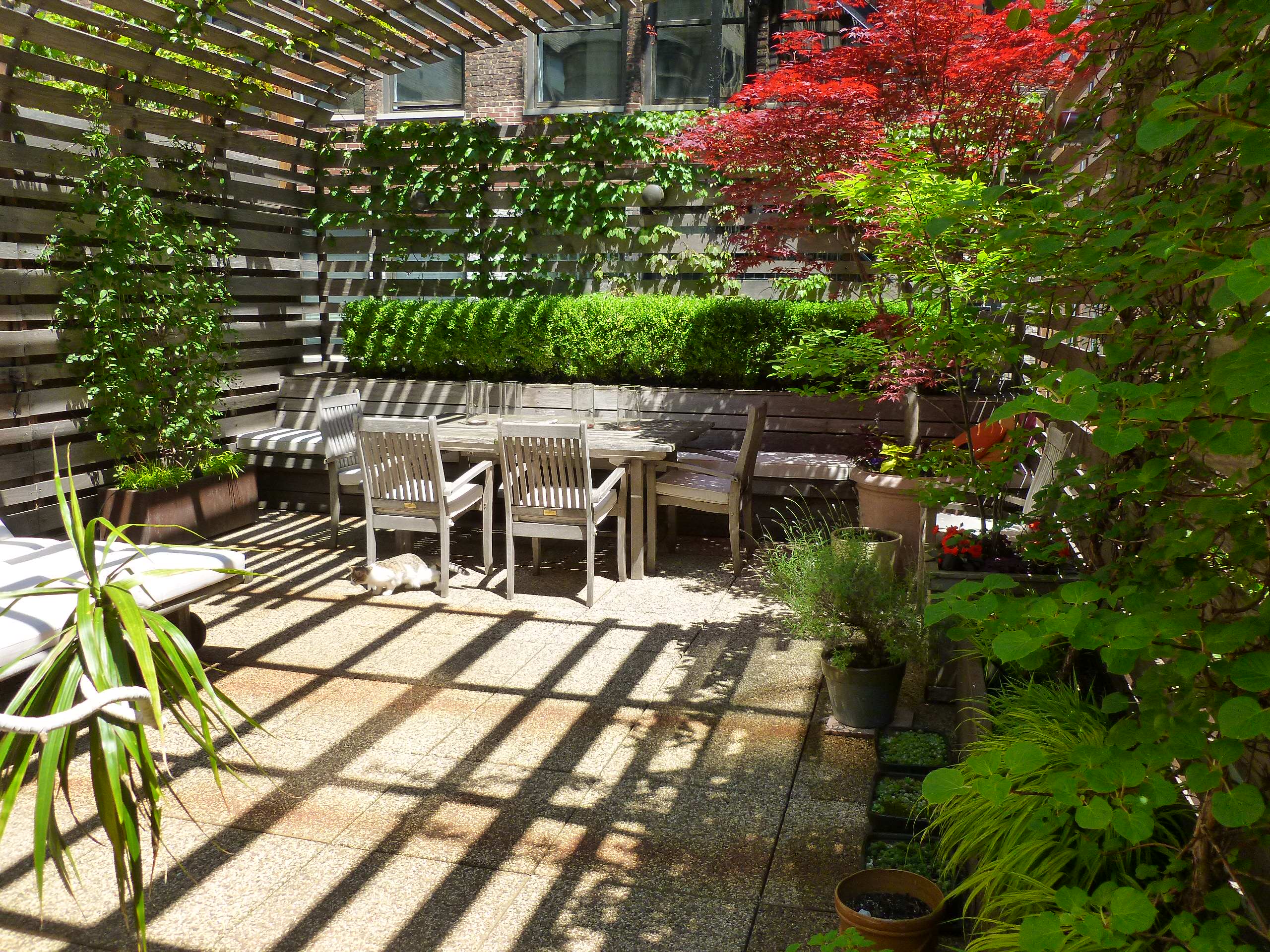 Private Rooftop Private Rooftop Gardens Designer's Home And Private Rooftop Garden