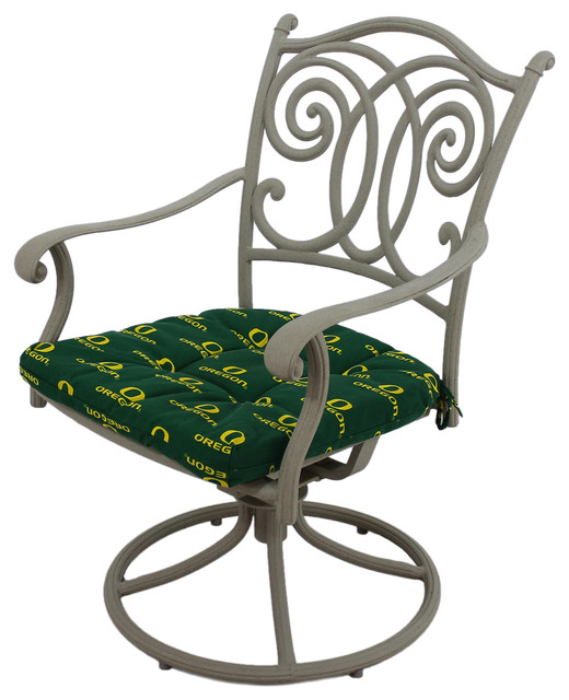 Oregon Ducks D Cushion 20"x20" Contemporary Seat Cushions by