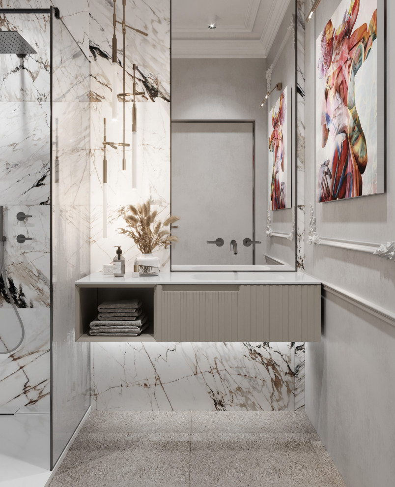 Яркая современная квартира, 58 кв.м.