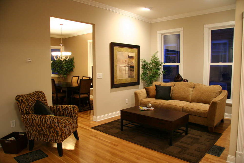 Ornate home design photo in Minneapolis