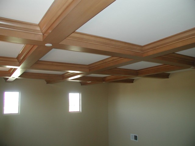 Box Beam Ceiling klassisk-dagligstue