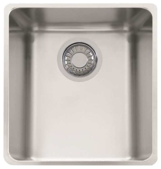 Franke Kbx110 13 Kubus Single Basin Undermount Stainless Steel Sink 14 5 8