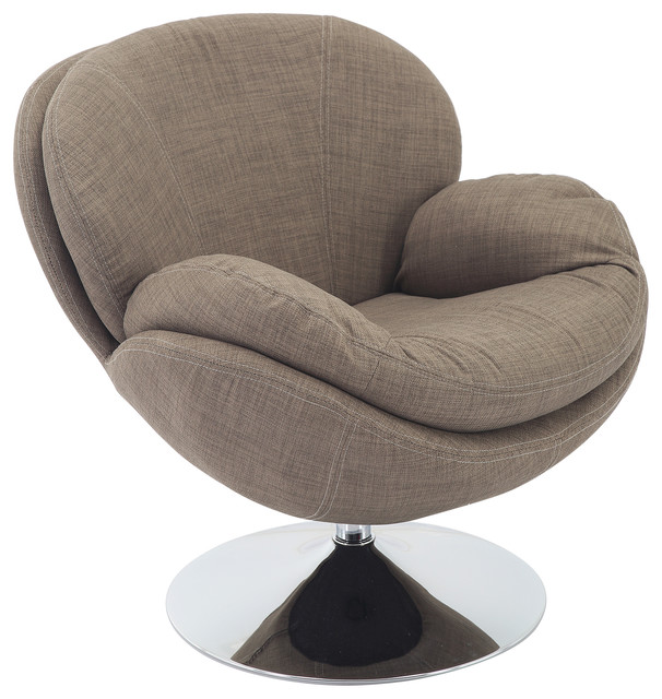 Mac Motion Relax R Relax-R™ Strand Leisure Accent Chair, Khaki Fabric - Contemporary ...