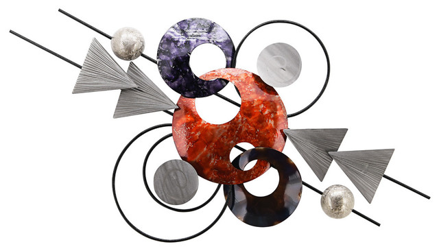 Target Metal Wall Sculpture - Contemporary - Metal Wall Art - by Empire