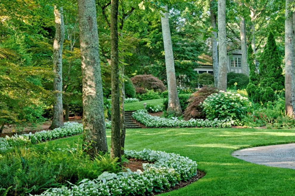 Summer Annuals on Property in CT by Peter Atkins and Associates