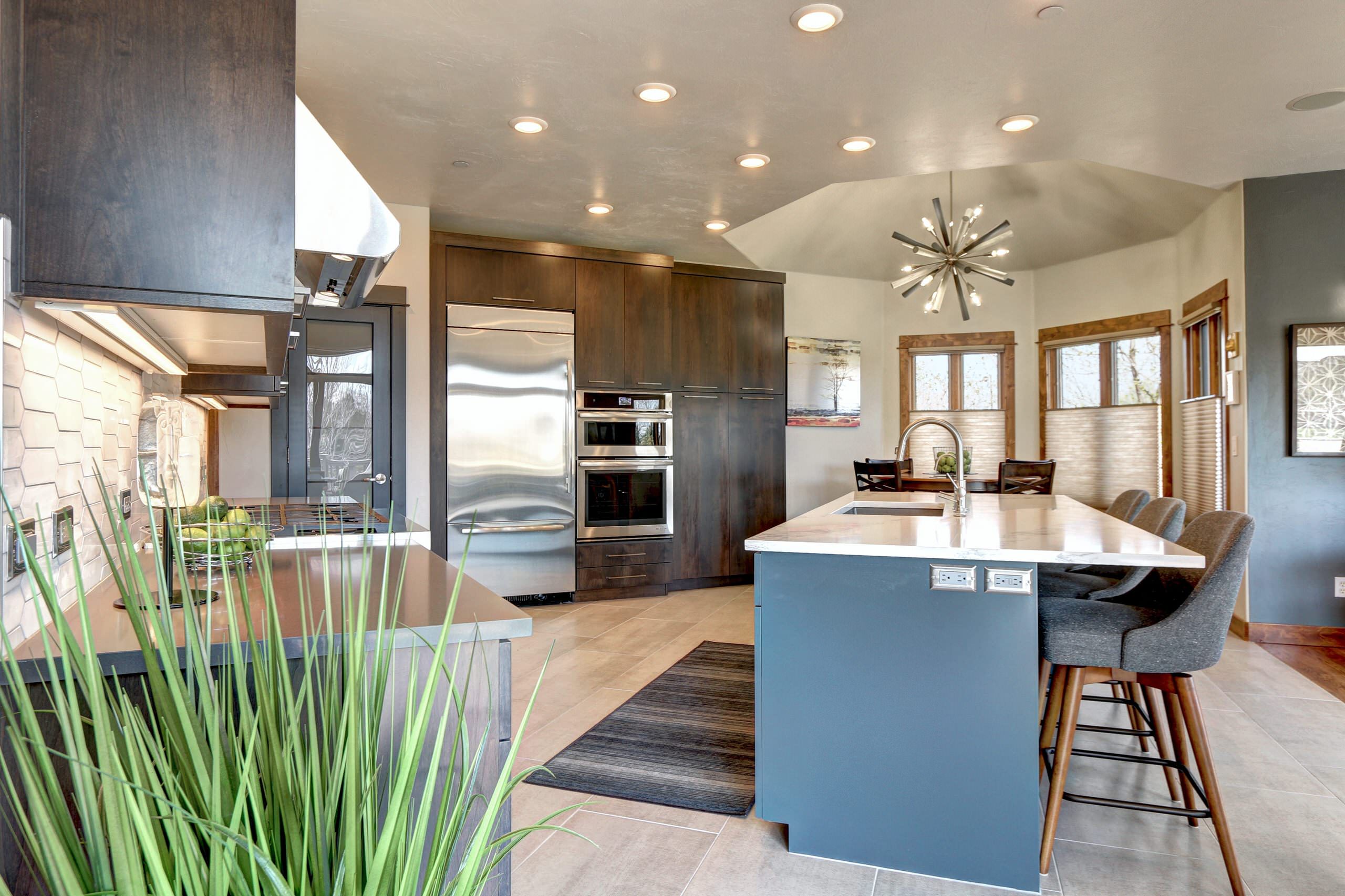 Modern, Sleek Kitchen Remodel