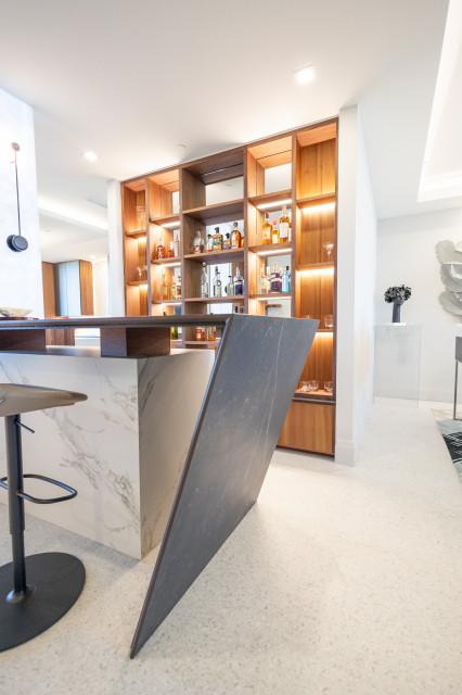 Coastal Retreat modern-hausbar