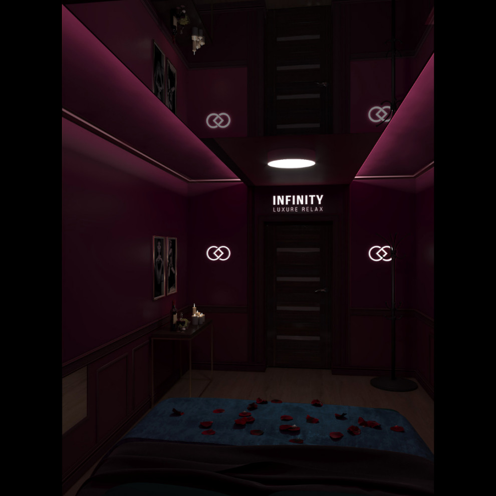 Дизайн интерьера арт-отеля INFINITY