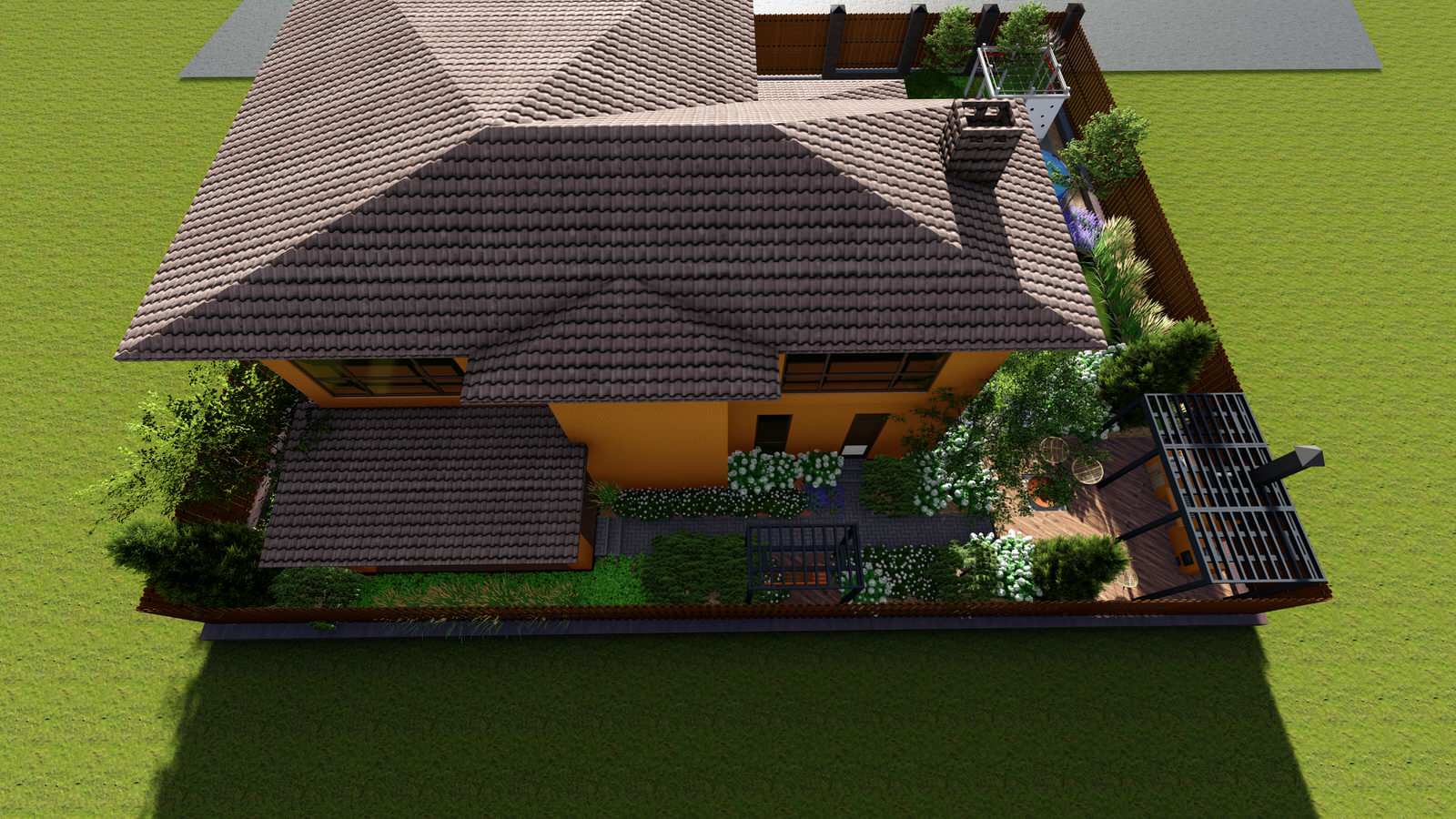 Частный сад Великолепный