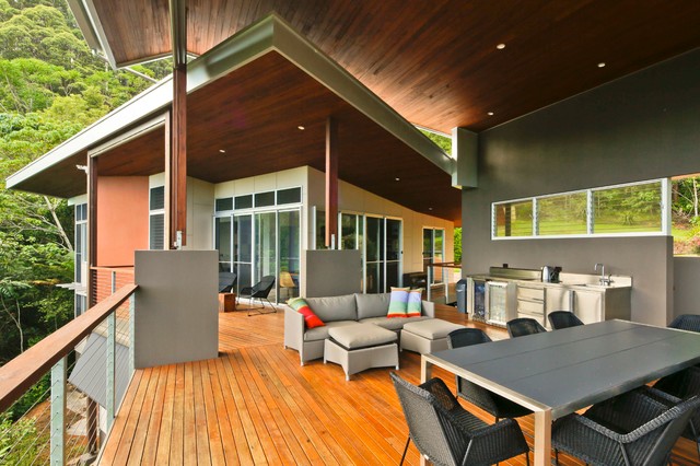 Mayr Residence moderne-veranda