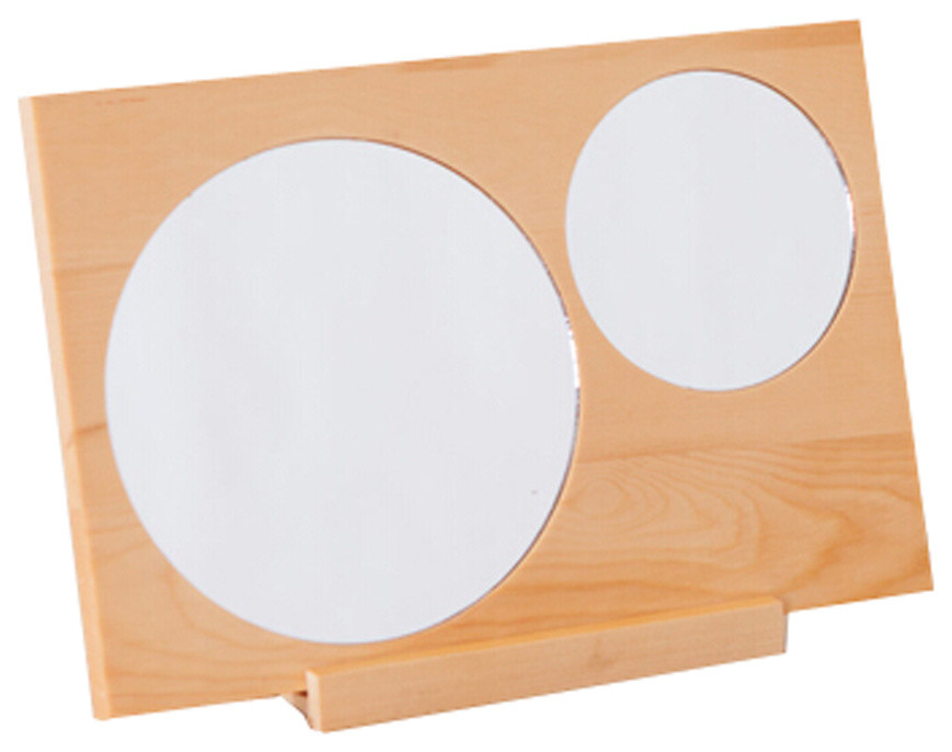 Classical Wooden Single Sided Vanity Tabletop Makeup Mirror Classical Wooden Single Sided Vanity