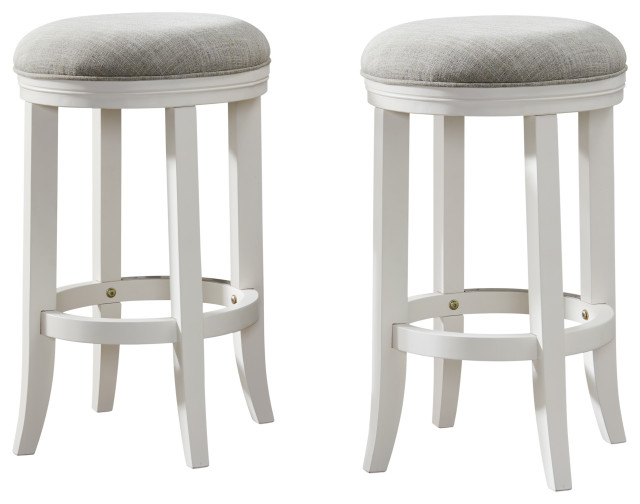 Natick Bar Stool Set Of 2 Transitional Bar Stools And Counter   Home Design 