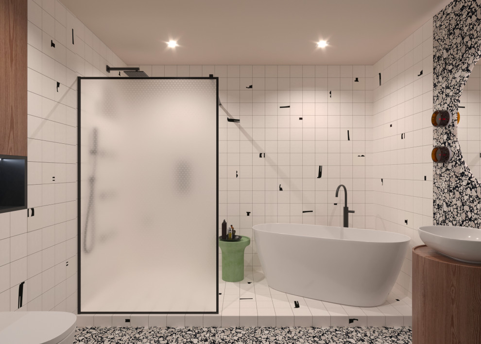 Дизайн-проект двухкомнатной квартиры с яркими акцентами