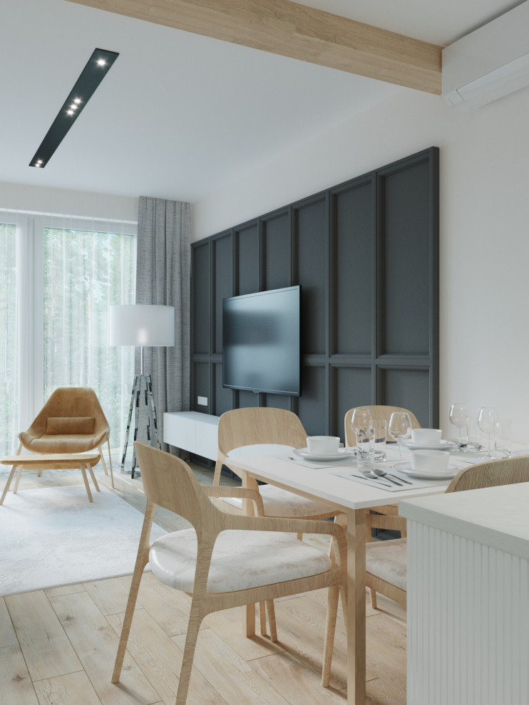 Таун-хаус кухня-гостиная