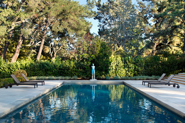 Atherton, CA / Art Installation contemporary-pool