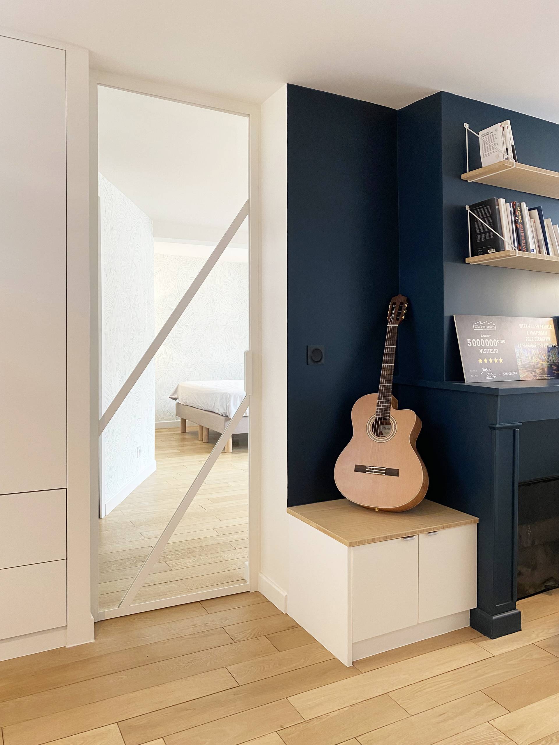 Rénovation d'un pied à terre dans le Marais