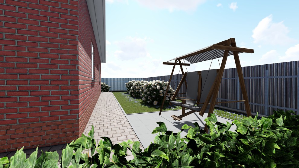 Дизайн-проект участка в поселке "Куюки"