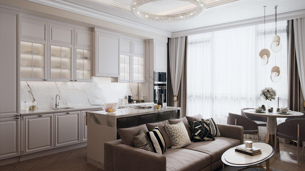 ЖК Событие, 3 комнаты, 104 м²