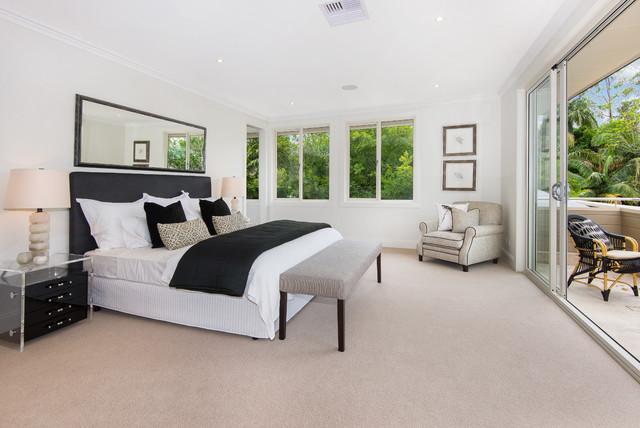 Turramurra House #1 - CHATEAU Architects and Builders clasico-renovado-dormitorio