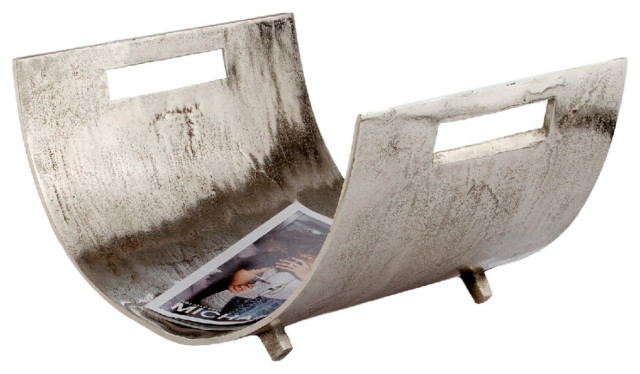 Magazine Bucket Revista Magazine Basket - Contemporary - Magazine Racks - by Modern Day ...