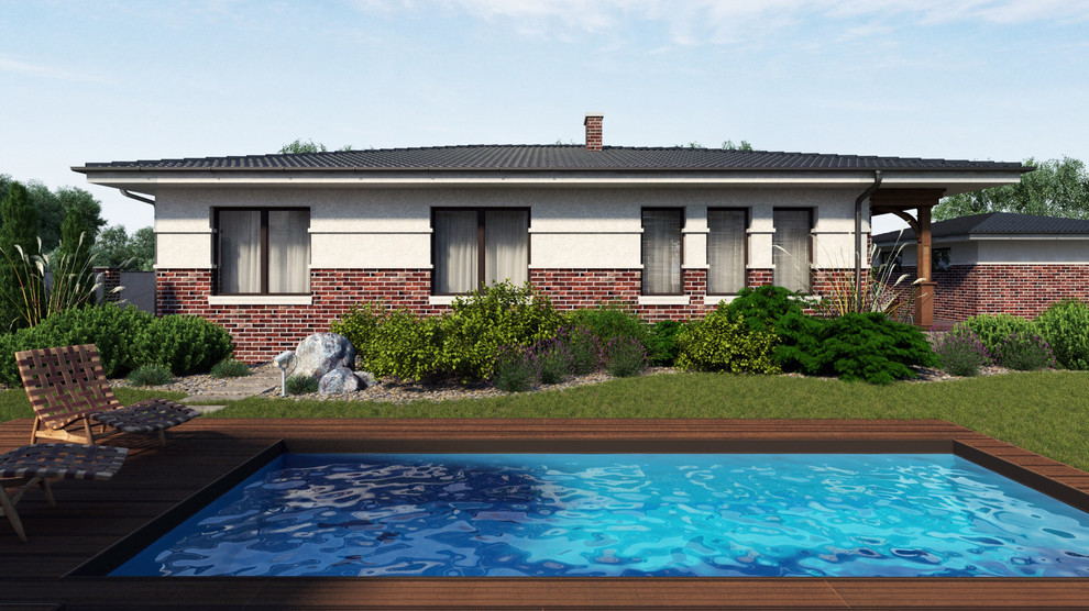 Одноэтажный загородный дом в пос. Новосадовый, г. Белгород