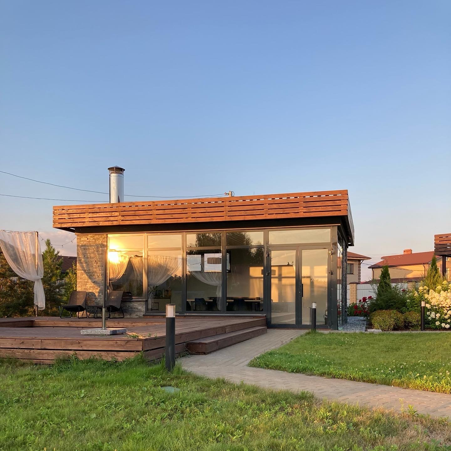 Летняя кухня друзей