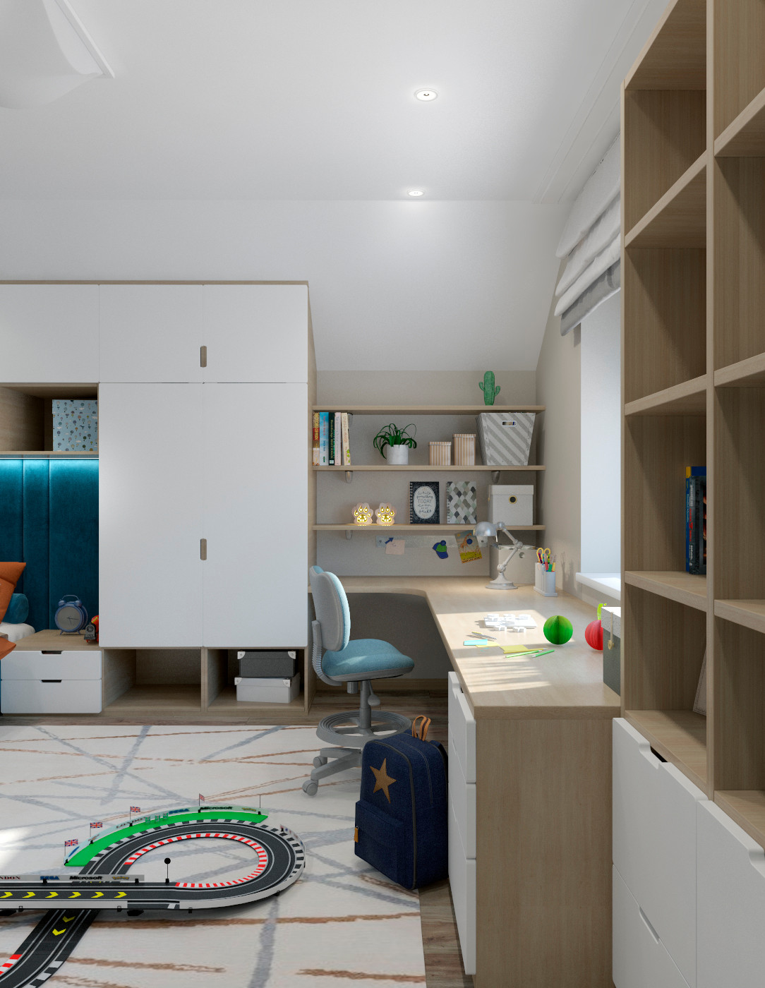 детская в современном стиле