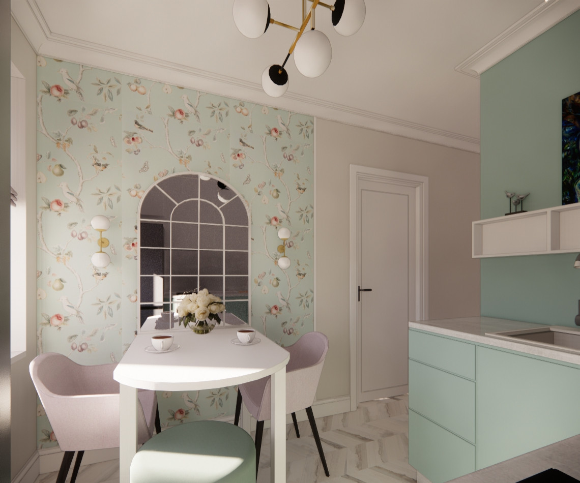 Однокомнатная квартира на Озерной