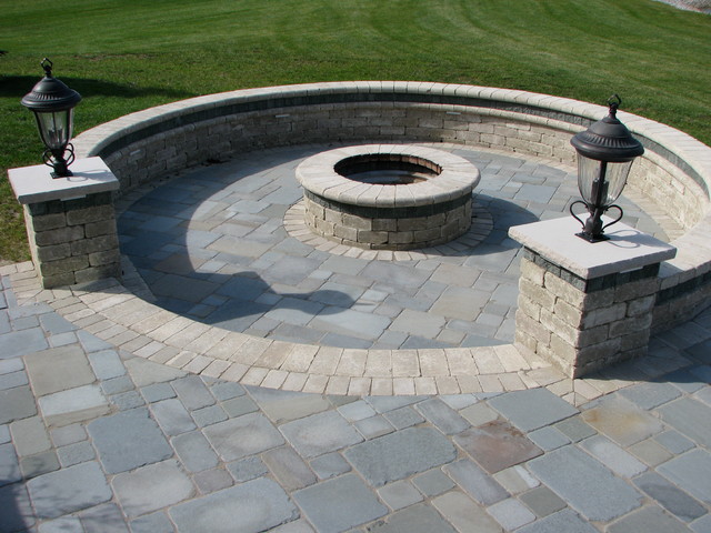 Bluestone Patio traditional-patio