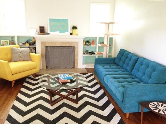Thrive Sofas Home And Textiles Metal Crate Coffee Table Thrive Furniture Couch Via A Beautiful Mess Mgjihdny