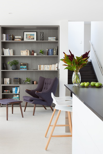Fold House moderne-dagligstue
