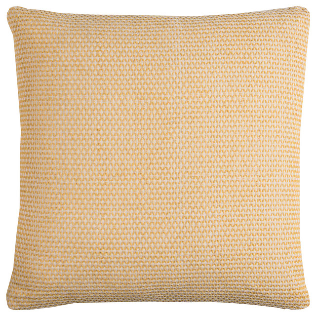 Rizzy Home Pilt11767yeiv2222 One Of A Kind Solid Decorative Pillow Decorative Pillow