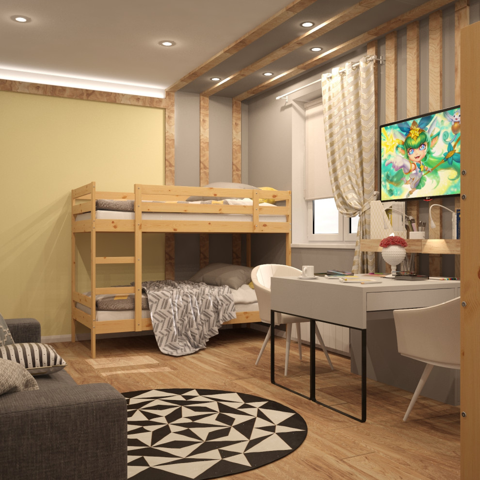 Неболчи, типовая квартира с индивидуальной детской