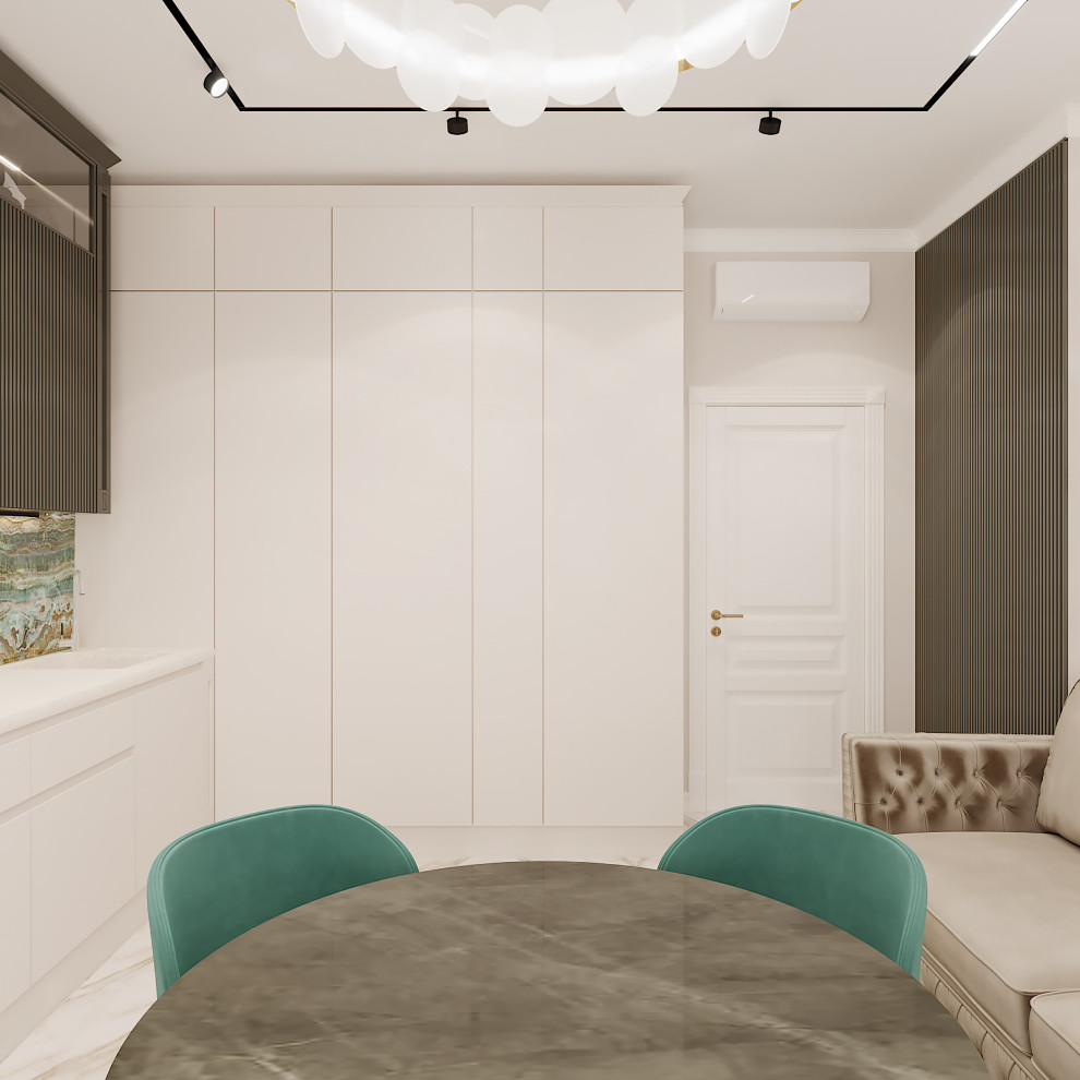 Кухня-гостиная. ЖК Береговой