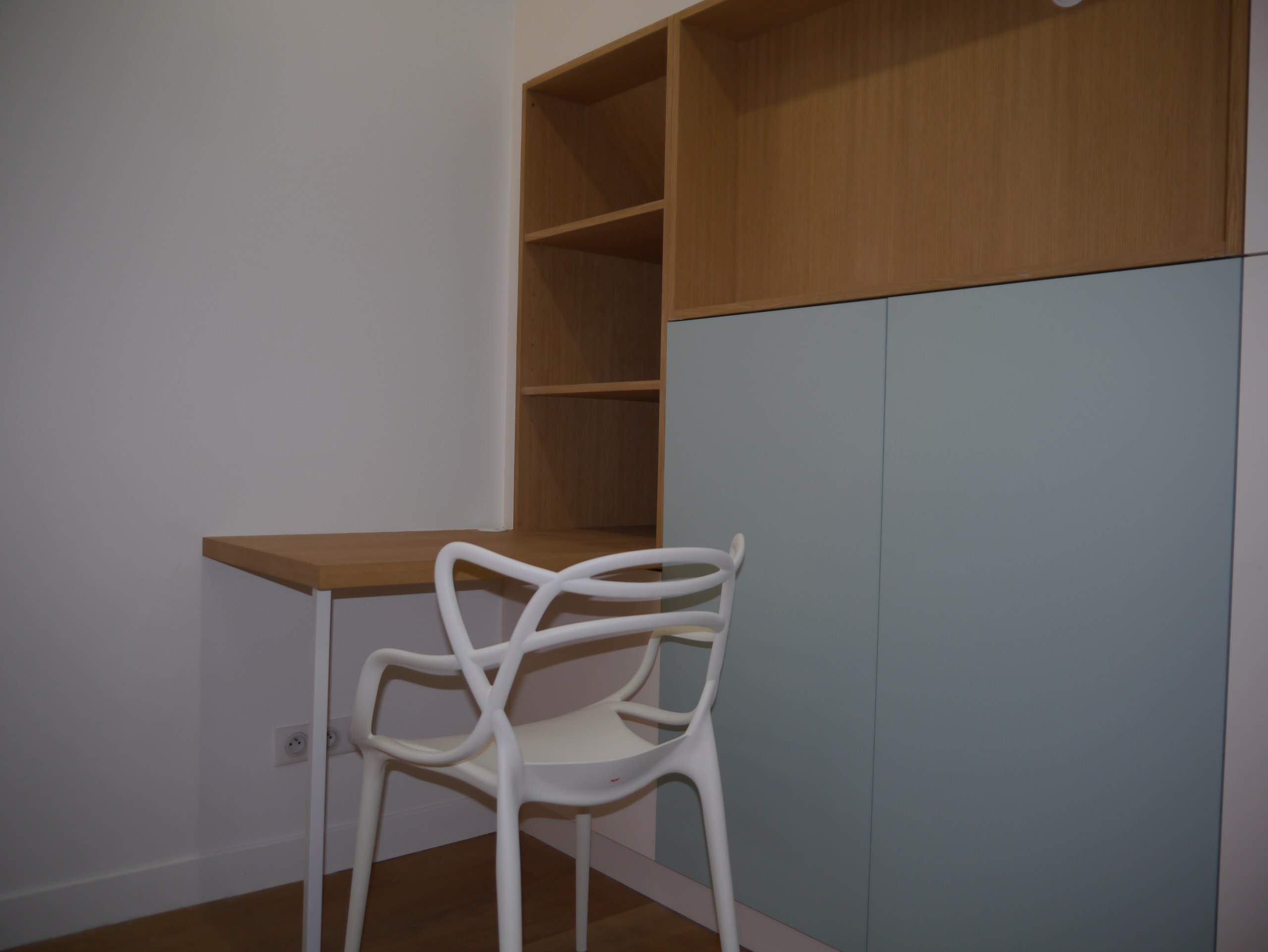 Rénovation 2 chambres de service - Optimiser l’espace.Tout d’un Grand!