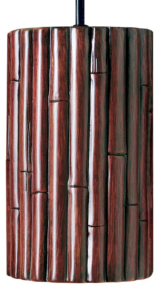 Bamboo Pendant Natural, Cinnamon