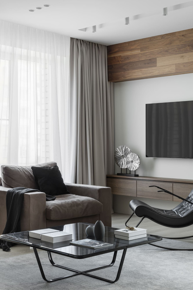 Обзор современной квартиры 170 квм. Полы без плинтуса. Двери в потолок.