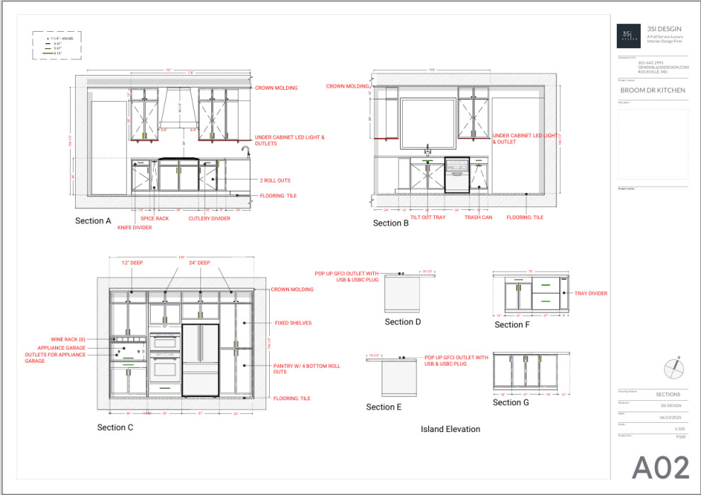 Broom Drive Residence - Kitchen