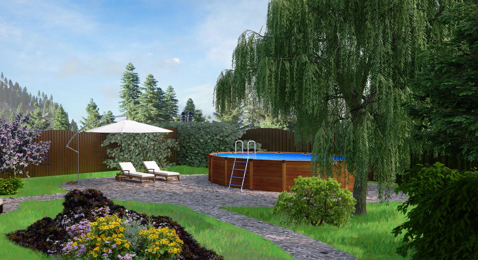 Территория отдыха